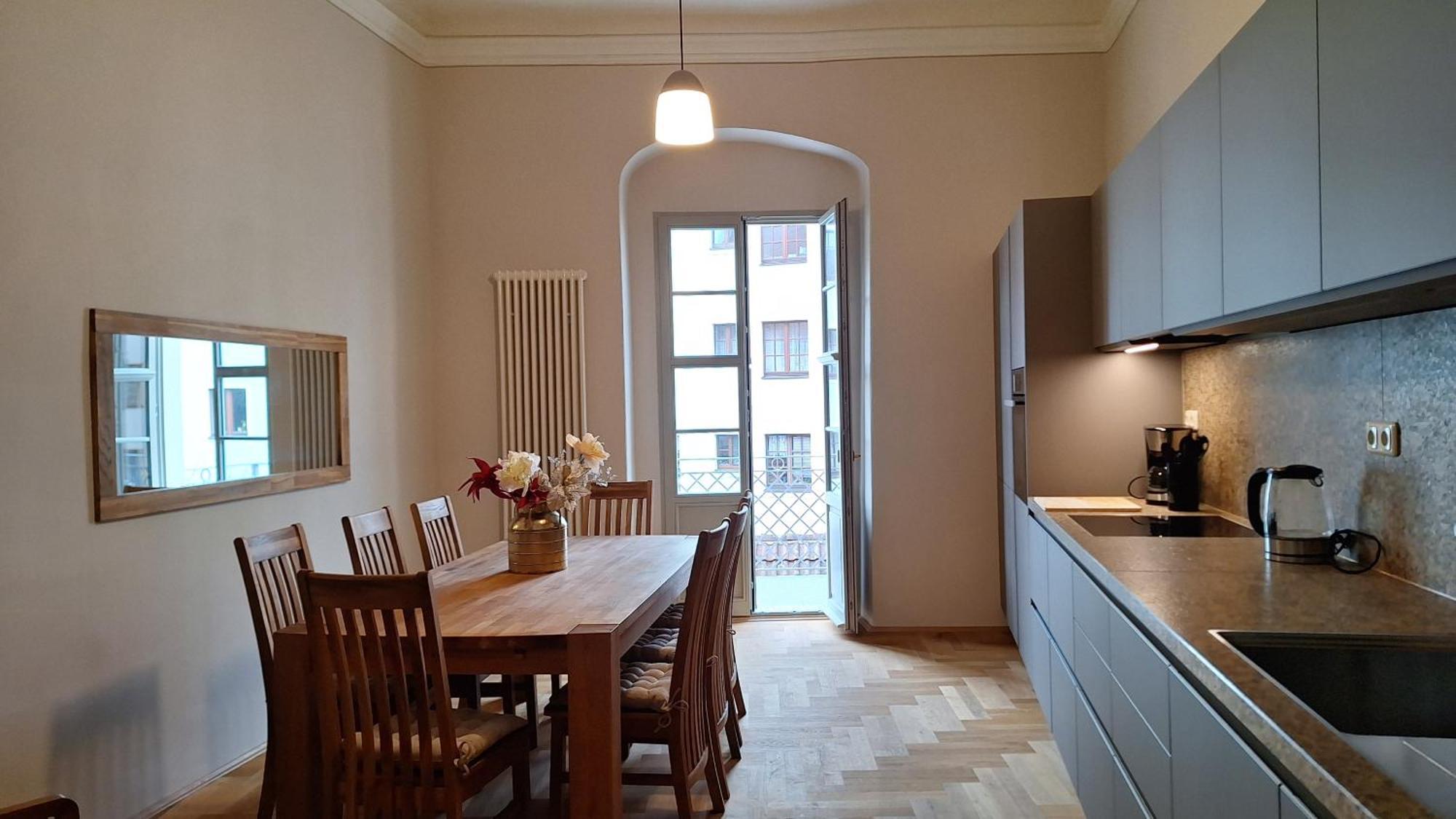 Stadtpalais Familien-Suite 4 Zimmer Mit Galerie Maximal 6 Personen 바우트젠 외부 사진