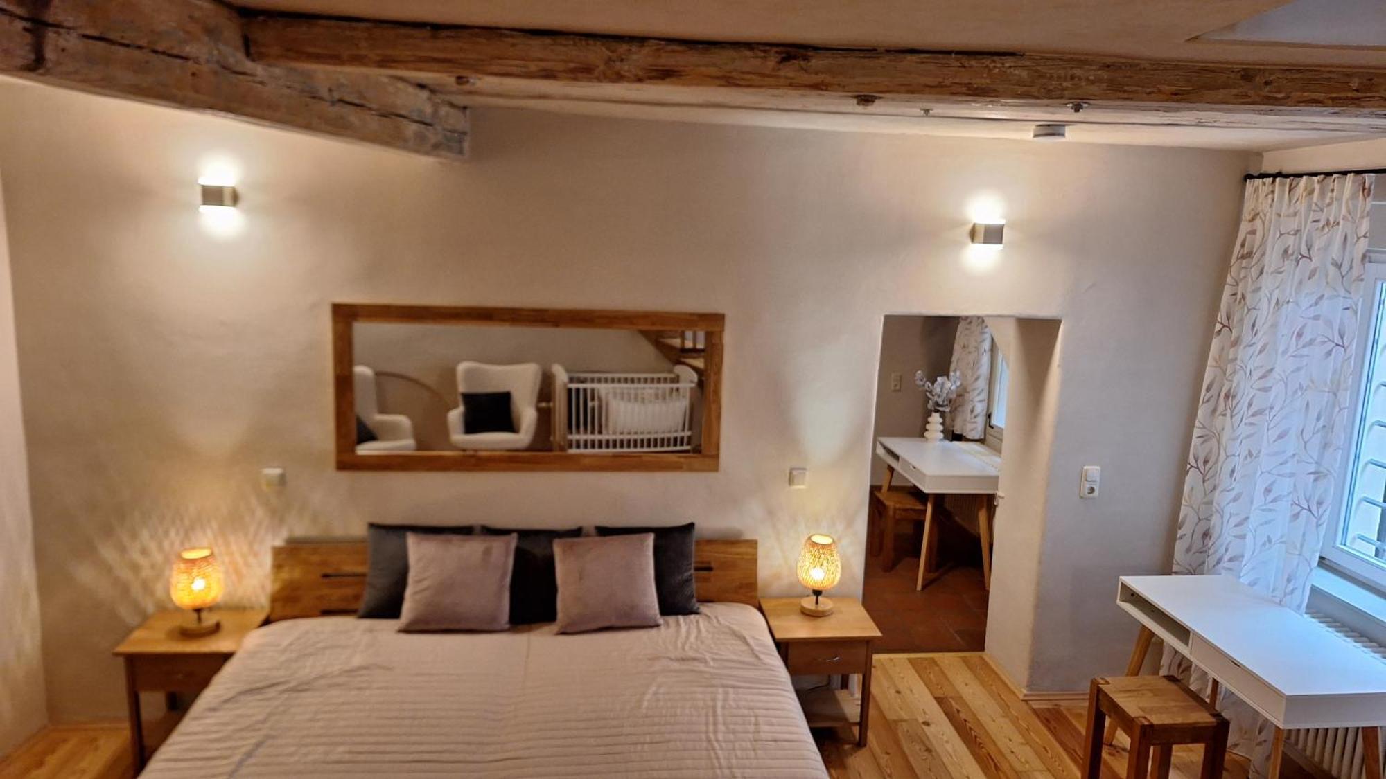 Stadtpalais Familien-Suite 4 Zimmer Mit Galerie Maximal 6 Personen 바우트젠 외부 사진