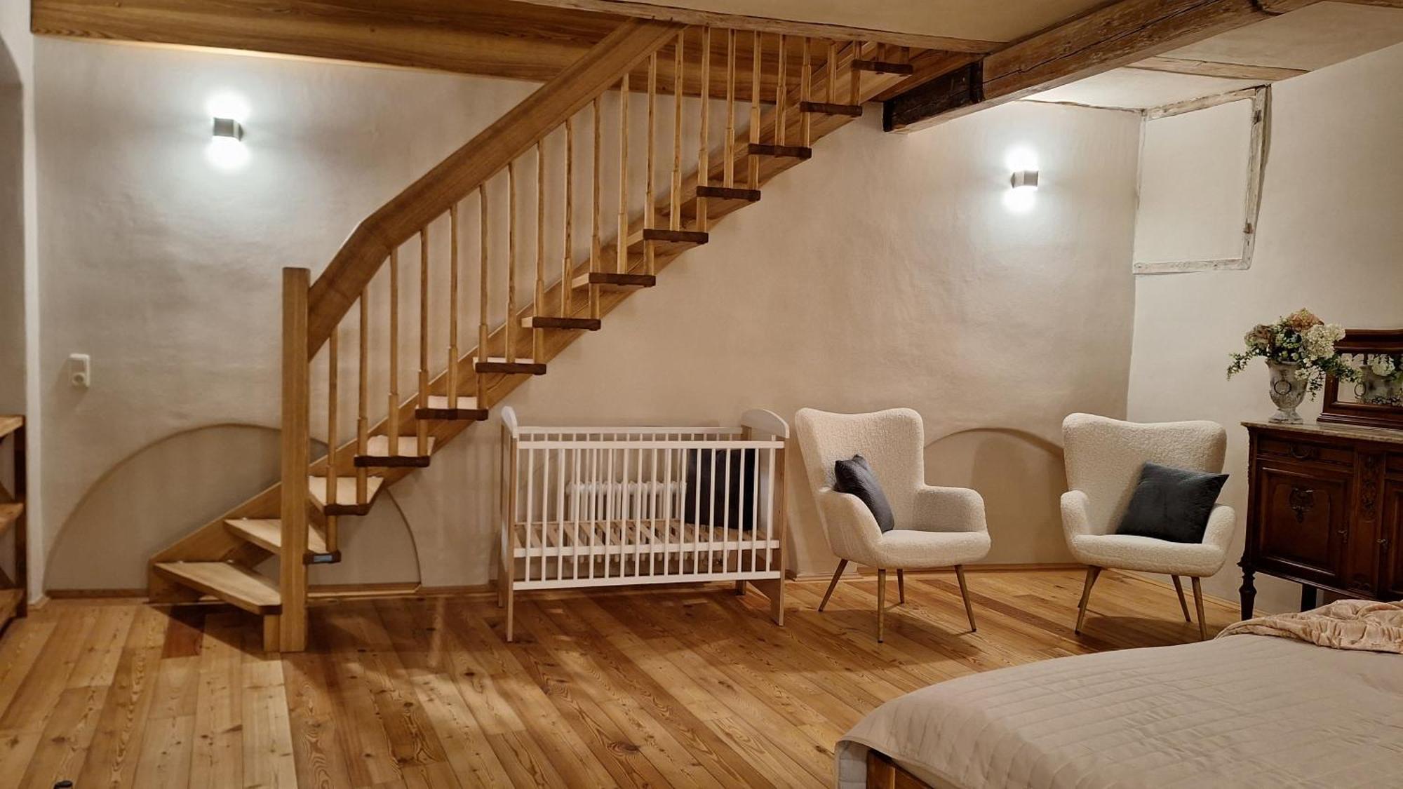 Stadtpalais Familien-Suite 4 Zimmer Mit Galerie Maximal 6 Personen 바우트젠 외부 사진