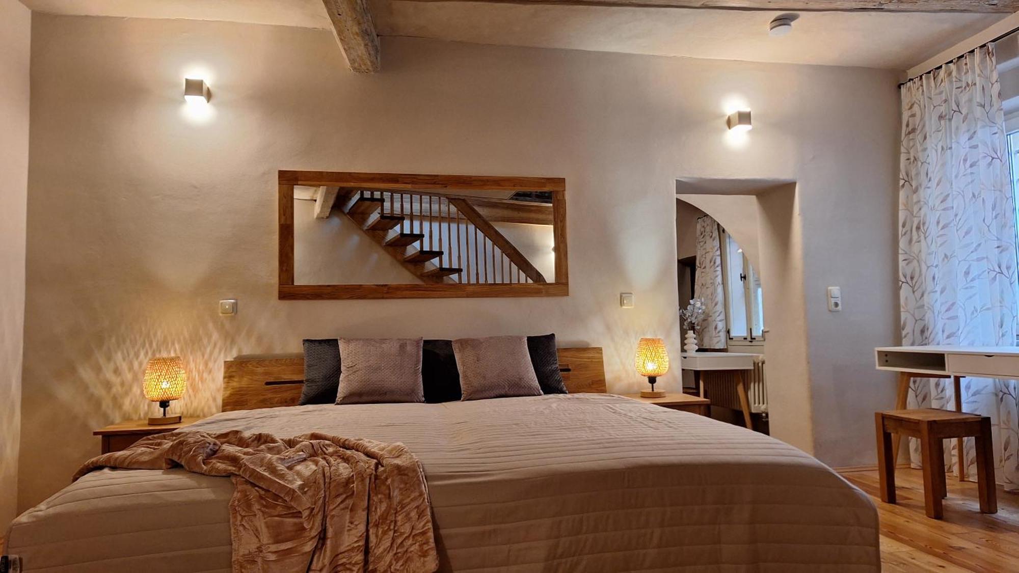 Stadtpalais Familien-Suite 4 Zimmer Mit Galerie Maximal 6 Personen 바우트젠 외부 사진